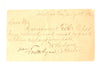 Vintage Post Card Grand Lodge of Texas Freemason Dues (July 17, 1886) - thirdshift