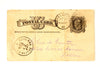 Vintage Post Card Grand Lodge of Texas Freemason Dues (September 22, 1885) - thirdshift