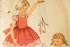 Vintage Simplicity Pattern 3808 Child's One-Piece Dress Mother Daughter, Size 6 (c.1950s) - thirdshift