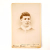 Antique Photograph Cabinet Card of Woman from Wisconsin, Mariah Specht (c1890s) - thirdshift
