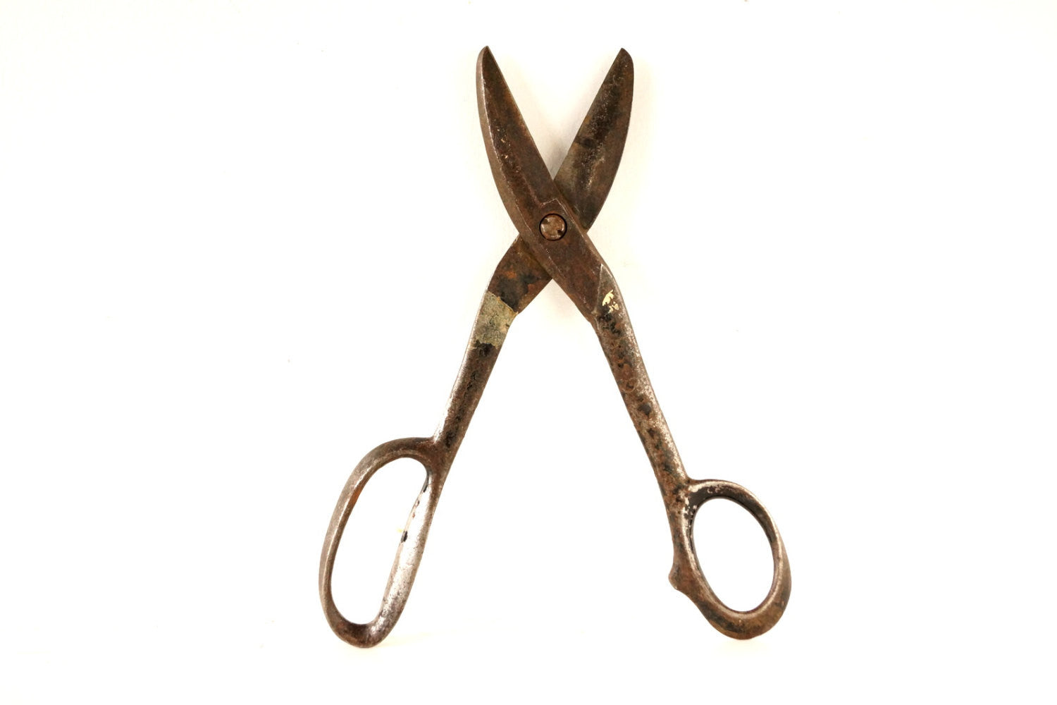 Vintage Large Heavy Metal Scissors Farm Shears (c.1940s)