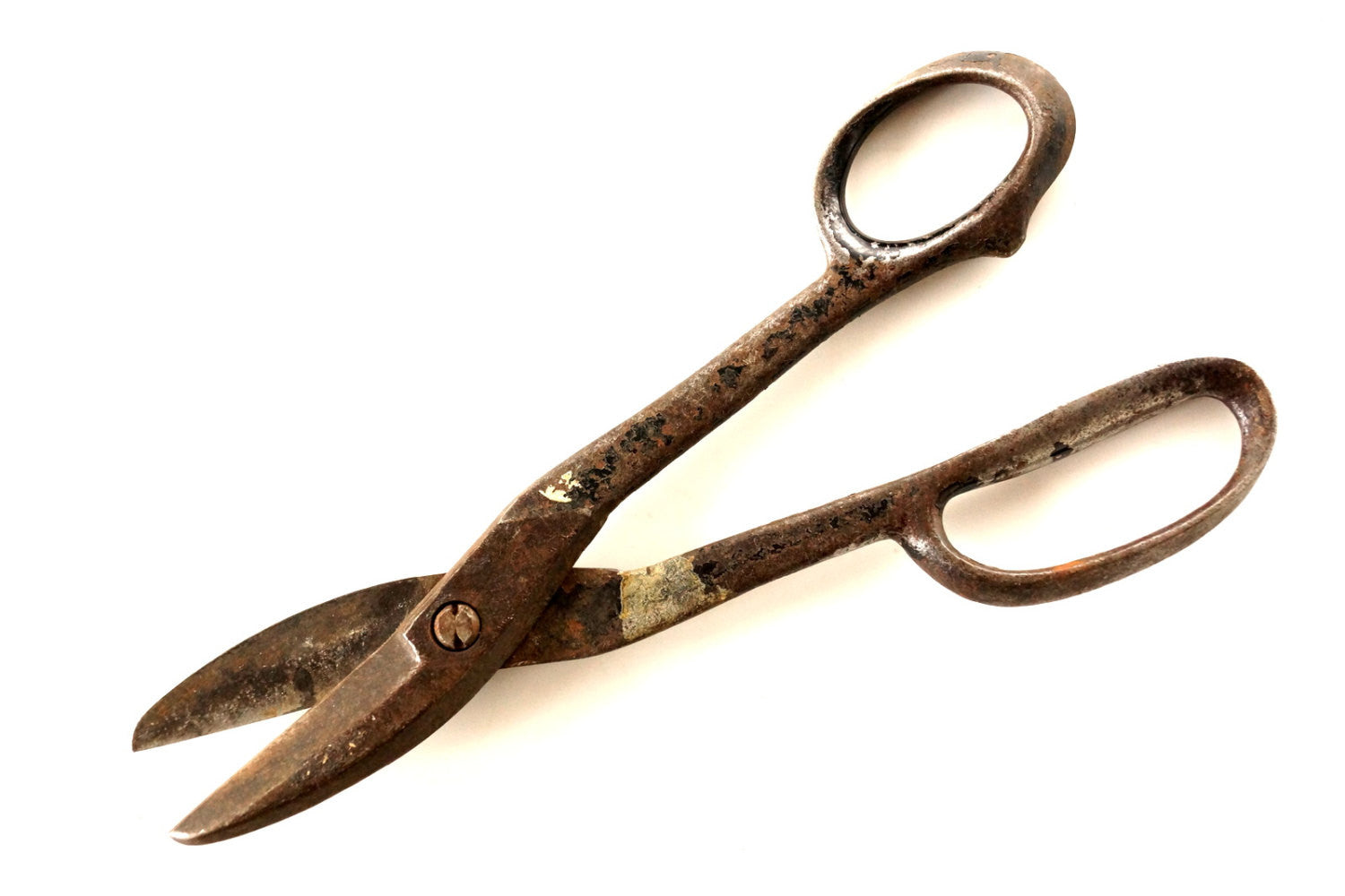 Vintage Large Heavy Metal Scissors Farm Shears (c.1940s