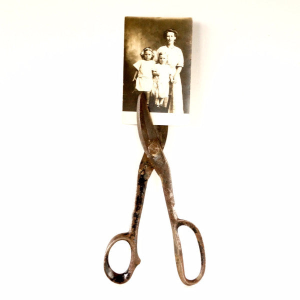 Vintage Antique Scissors or Shears, Black Handle – Toadstool Farm Vintage