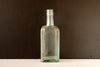 Vintage E.C. DeWitt Aqua Glass Apothecary Bottle, Doctors Elixir (c.1920s) - thirdshift