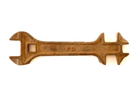 Vintage / Antique P & O Co. Wrench 113 (c.1900s) - thirdshift