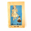 Vintage Child's One-Piece Dress by Marian Martin Pattern 9325, Complete (Size 4) (c.1950s) - thirdshift
