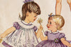 Vintage Simplicity Pattern 3807, Toddler's Dress Pinafore Panties, Size 1 (c.1950s) - thirdshift