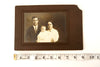 Antique Photograph Cabinet Card of Young Couple with Baby (c.1890s) - thirdshift
