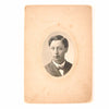 Antique Photograph Cabinet Card of Man from Grantsburg WI (c.1890s) - thirdshift