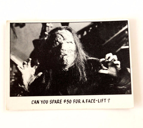 Vintage "You'll Die Laughing" Trading Card #44 by Topps (c.1973) - thirdshift