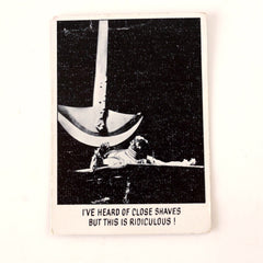 Vintage "You'll Die Laughing" Trading Card #125 by Topps (c.1973) - thirdshift