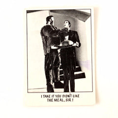 Vintage "You'll Die Laughing" Trading Card #12 by Topps (c.1973) - thirdshift
