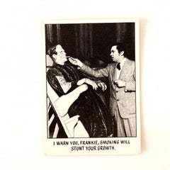 Vintage "You'll Die Laughing" Trading Card #7 by Topps (c.1973) - thirdshift