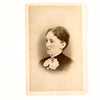 Antique Photograph Cabinet Card of Woman (c.1870s) - thirdshift