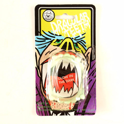 Vintage Halloween Dracular Teeth Collectible in Original Package (c.1980s) - thirdshift