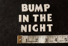 Vintage White Ceramic Push Pins "Bump in the Night" (c.1940s) - thirdshift