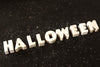 Vintage White Ceramic Push Pins "HALLOWEEN" (c.1940s) - thirdshift