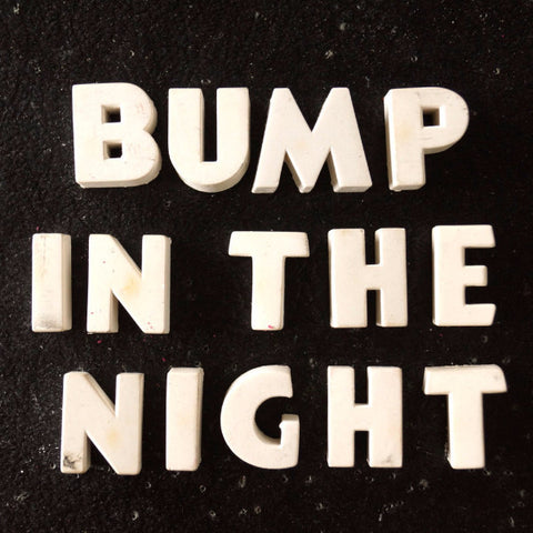 Vintage White Ceramic Push Pins "Bump in the Night" (c.1940s) - thirdshift