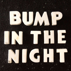 Vintage White Ceramic Push Pins "Bump in the Night" (c.1940s) - thirdshift