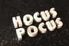 Vintage White Ceramic Push Pins "HOCUS POCUS" (c.1940s) - thirdshift