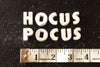 Vintage White Ceramic Push Pins "HOCUS POCUS" (c.1940s) - thirdshift