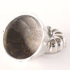 Vintage Silver-Plate Pumpkin Trinket Holder (c.1950s) - thirdshift