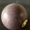 Vintage / Antique Clay Billiard Ball Purple Number 12, Standard Pool Ball Size (c.1910s) - thirdshift