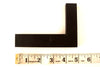 Vintage Industrial Letter "L" 3D Sign Letter in Black Heavy Plastic, 5" tall (c.1980s) - thirdshift