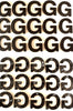 Vintage Industrial Letter "G" 3D Sign Letter in Black Heavy Plastic, 5" tall (c.1980s) - thirdshift