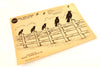 Vintage Sears Rail Bird Target No. 12 Paper Shooting Target, 9 x 6 inches (c.1940s) - thirdshift