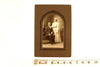 Antique Photograph Cabinet Card of Wedding Couple (c.1890s) - thirdshift