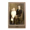 Antique Photograph of Young Girl with Man (c.1890s) - thirdshift