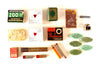 Vintage Instant Office Supply Collection, Leads, Erasers, Stickers, Map Pins (c.1950s) - thirdshift