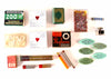 Vintage Instant Office Supply Collection, Leads, Erasers, Stickers, Map Pins (c.1950s) - thirdshift