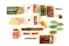 Vintage Instant Office Supply Collection, Leads, Erasers, Stickers, Map Pins (c.1950s) - thirdshift