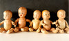 Vintage Composition Baby Doll with Molded Hair, Jointed Arms, Legs, 10" (c.1920s) N3 - thirdshift