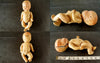 Vintage Composition Baby Doll with Molded Hair, Jointed Arms, Legs, 9" (c.1920s) N5 - thirdshift