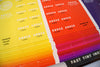 Vintage Hanco Master Palette Color Guide Book filled with color swatches (c.1950s) - thirdshift