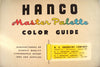 Vintage Hanco Master Palette Color Guide Book filled with color swatches (c.1950s) - thirdshift
