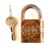 Vintage Yale and Towne Padlock with Trefoil Logo and Original Yale Key (c.1950s) - thirdshift