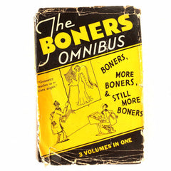 Vintage "The Boners Omnibus" Book, 3 volumes, illustrated by Dr. Seuss (c.1931) - thirdshift