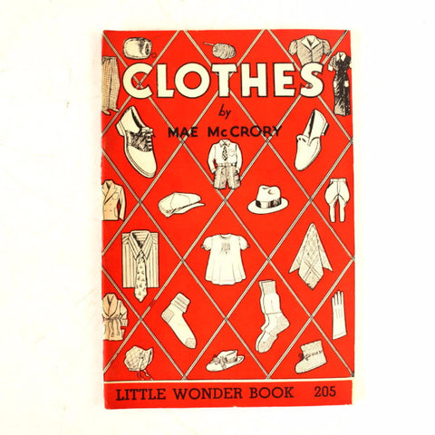 Vintage "Clothes" Little Wonder Book No. 205 (c.1949) - thirdshift