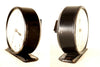 Vintage Westclox Alarm Clock in Black and Ivory (c.1943) - thirdshift