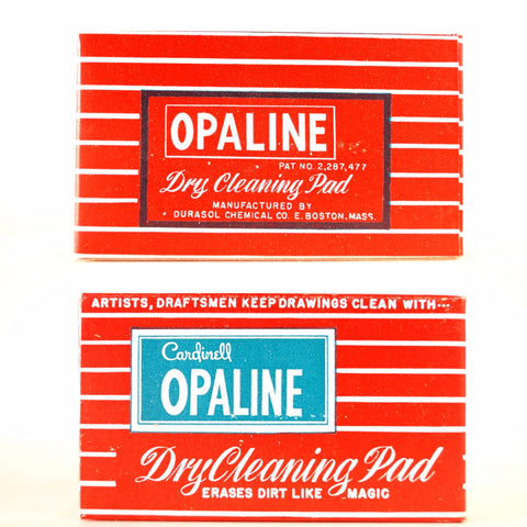 Vintage Opaline Dry Cleaning Pad for Artists and Draftsmen (c.1960s) - thirdshift