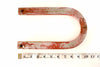 Vintage Industrial Metal Letter "U" Marquee Sign, 10 inches tall (c.1950s) N1 - thirdshift