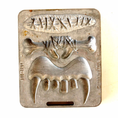 Vintage Fright Factory Fangs, Scar, Nosebone Mold for Mattel Thingmaker #4522-055 (c.1966) - thirdshift