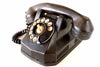 Vintage Rotary Monophone Telephone, Bakelite, Automatic Electric (c.1940s) - thirdshift