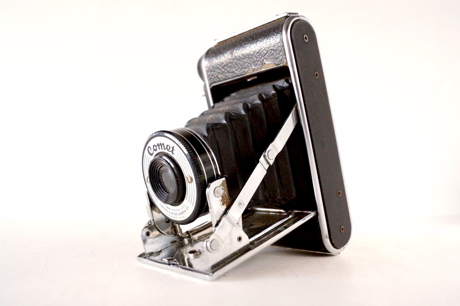 Rare Appareil photo folding Semi Rotte B.B Kuri. Objectif Wester f/3.5 Rare Appareil photo folding Semi Rotte B.B Kuri. Objectif Wester f/3.5
