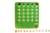 Vintage BINGO Board Cards in Green with See-Thru Red Shutters, PLA-MOR, Set of 6 (1950s) N2 - thirdshift