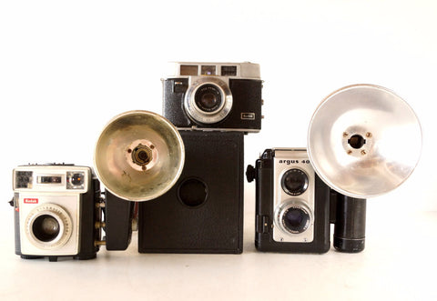 Vintage Camera Collection - Box Camera, Starmatic, Automatic 35mm, Argus 40 (c.1950s) - thirdshift